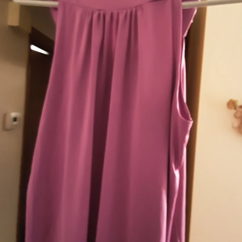 Kohls IZ Byer Purple Embellished Tank Top Juniors Large Womans Medium - Picture 2 of 2